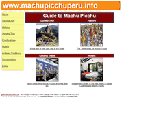 Tablet Screenshot of machupicchuperu.info