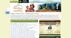 Desktop Screenshot of machupicchuperu.net
